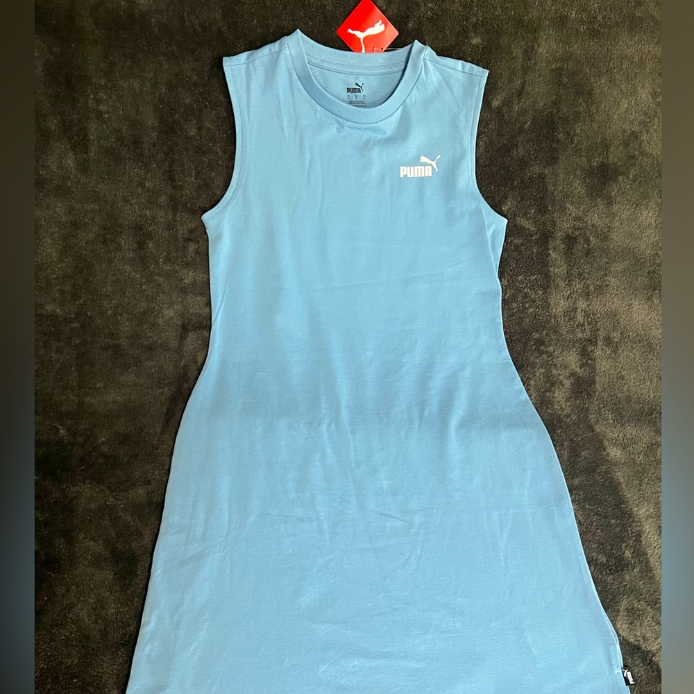 Sleeveless Puma Shirt Dress